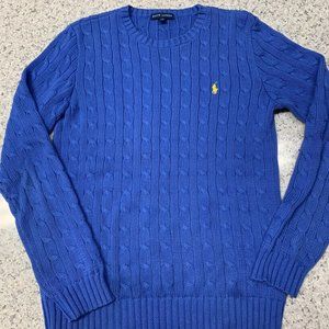Ralph Lauren Periwinkle Blue Sweater Size L